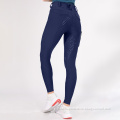 Women Training Equestrian Breeches Pants with Silicone Grip